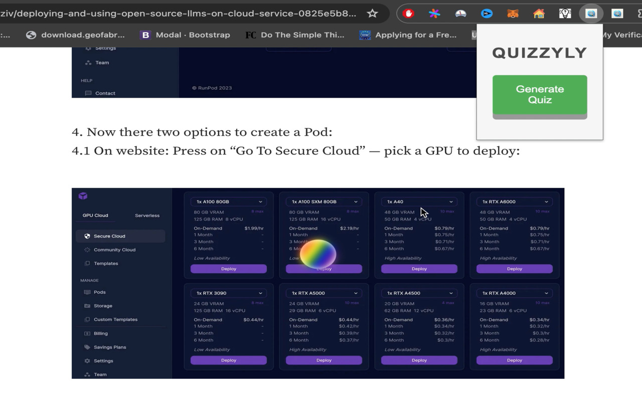 Homepage screenshot