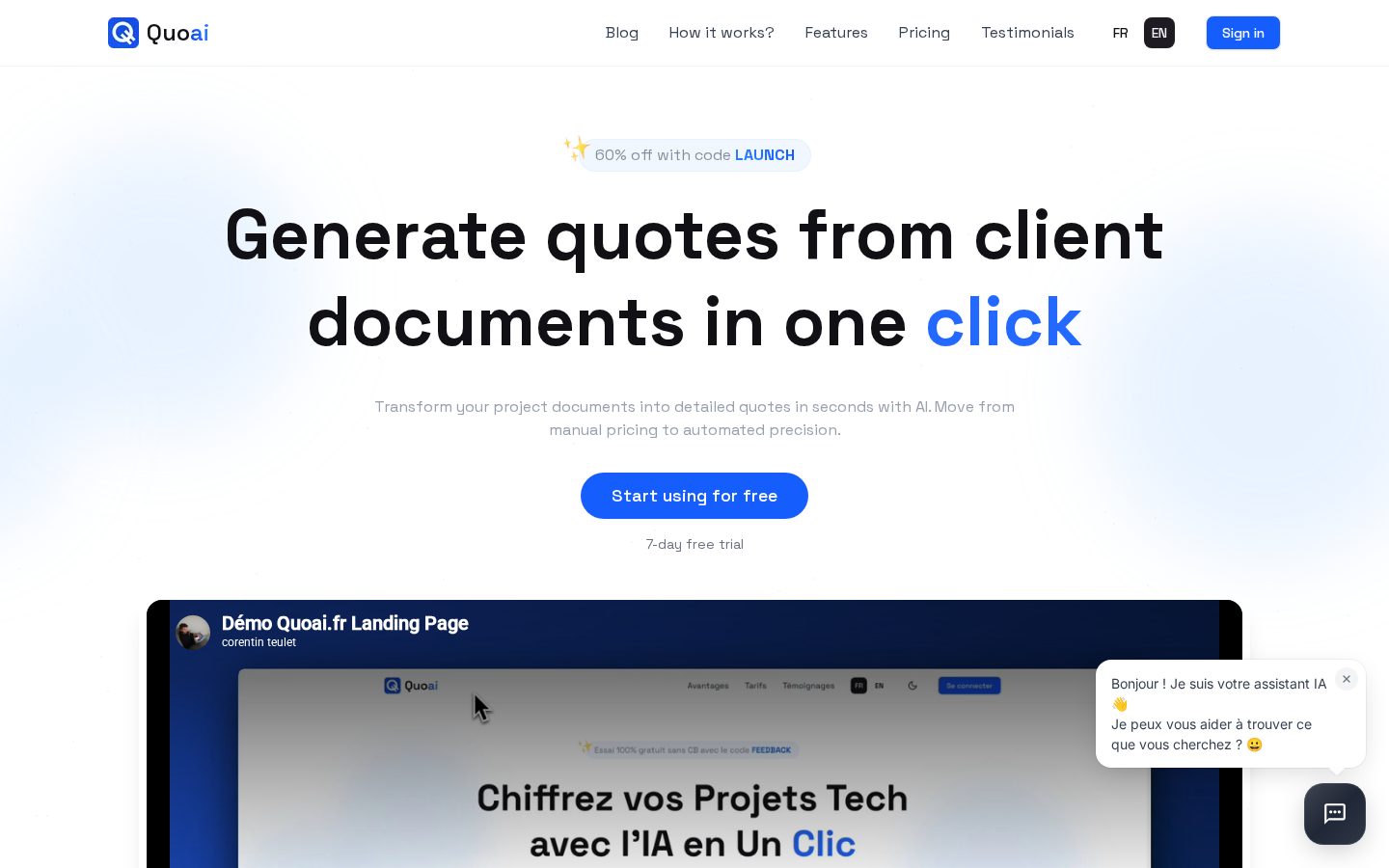Quoai Homepage