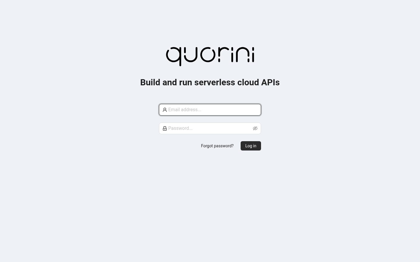 Quorini Homepage