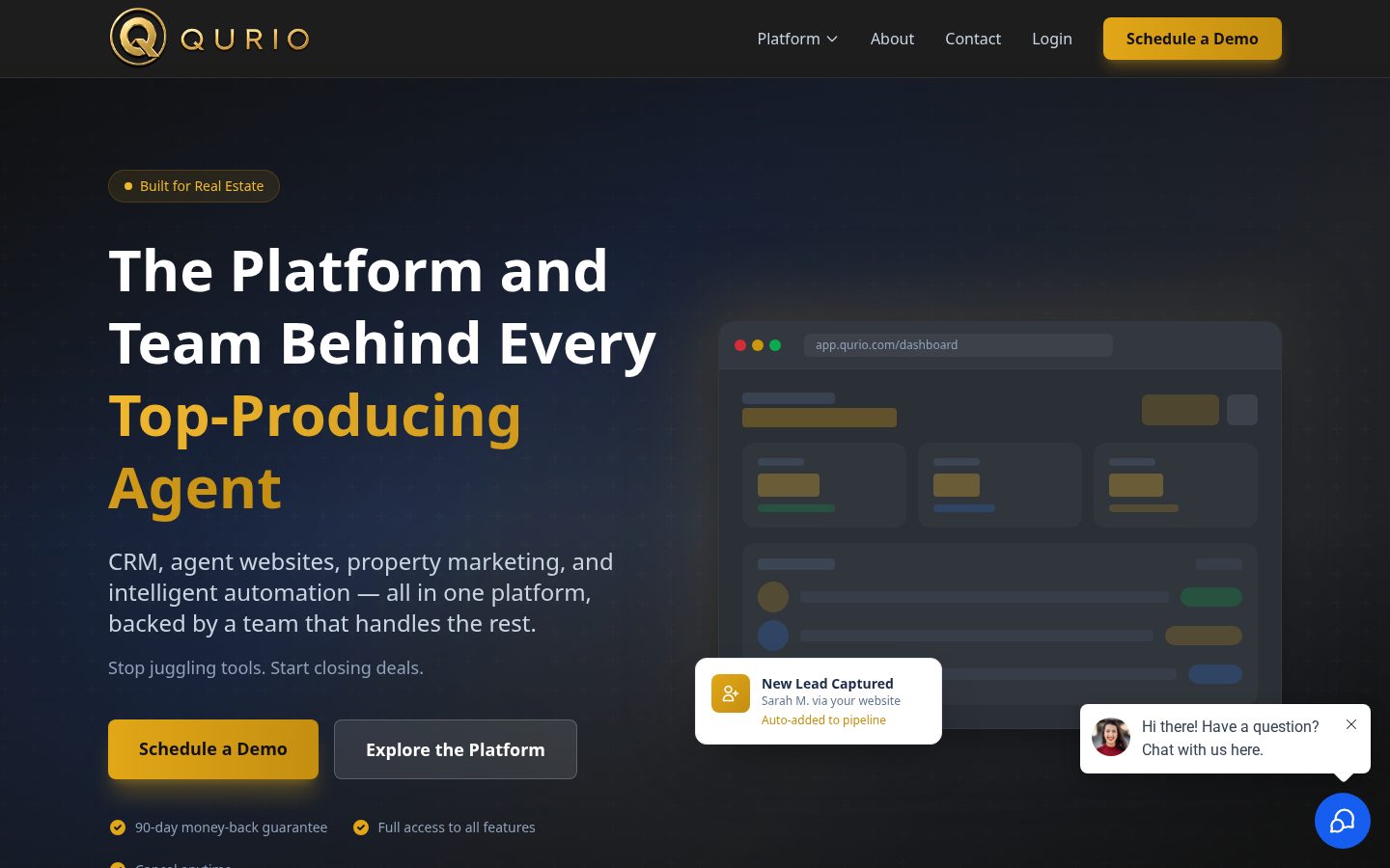Qurio Homepage