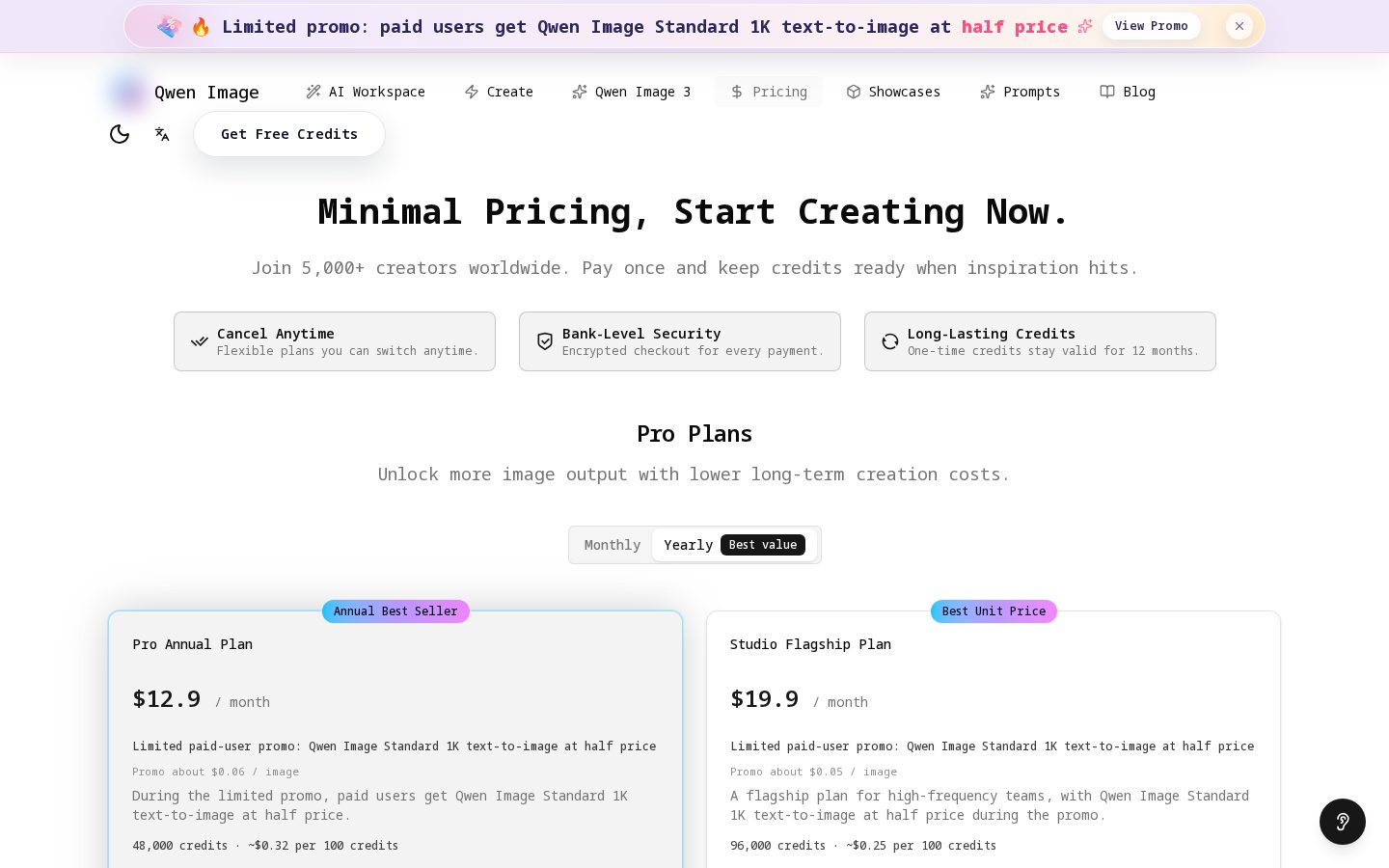 Qwen Image 2.0 Pricing