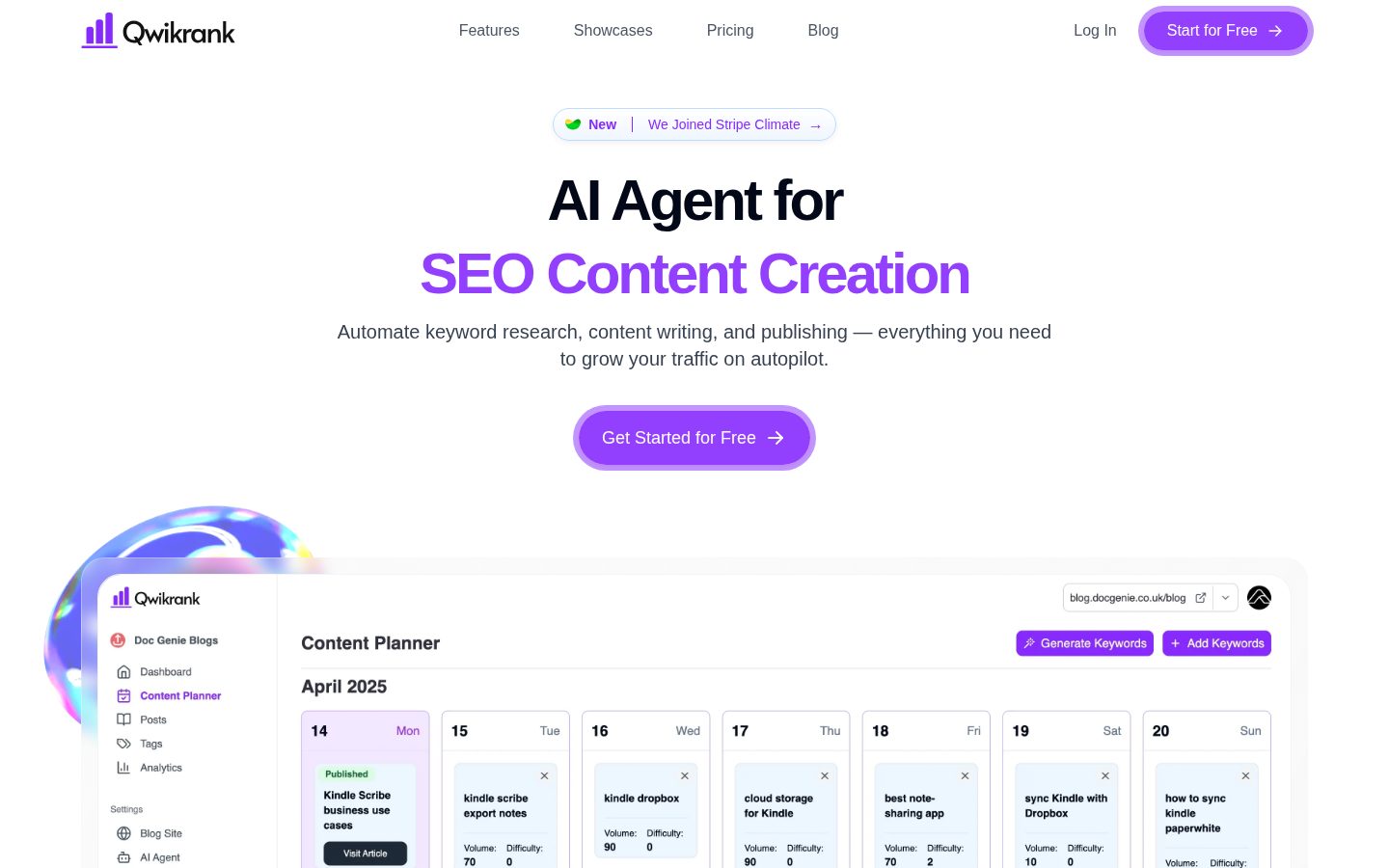 Qwikrank Homepage