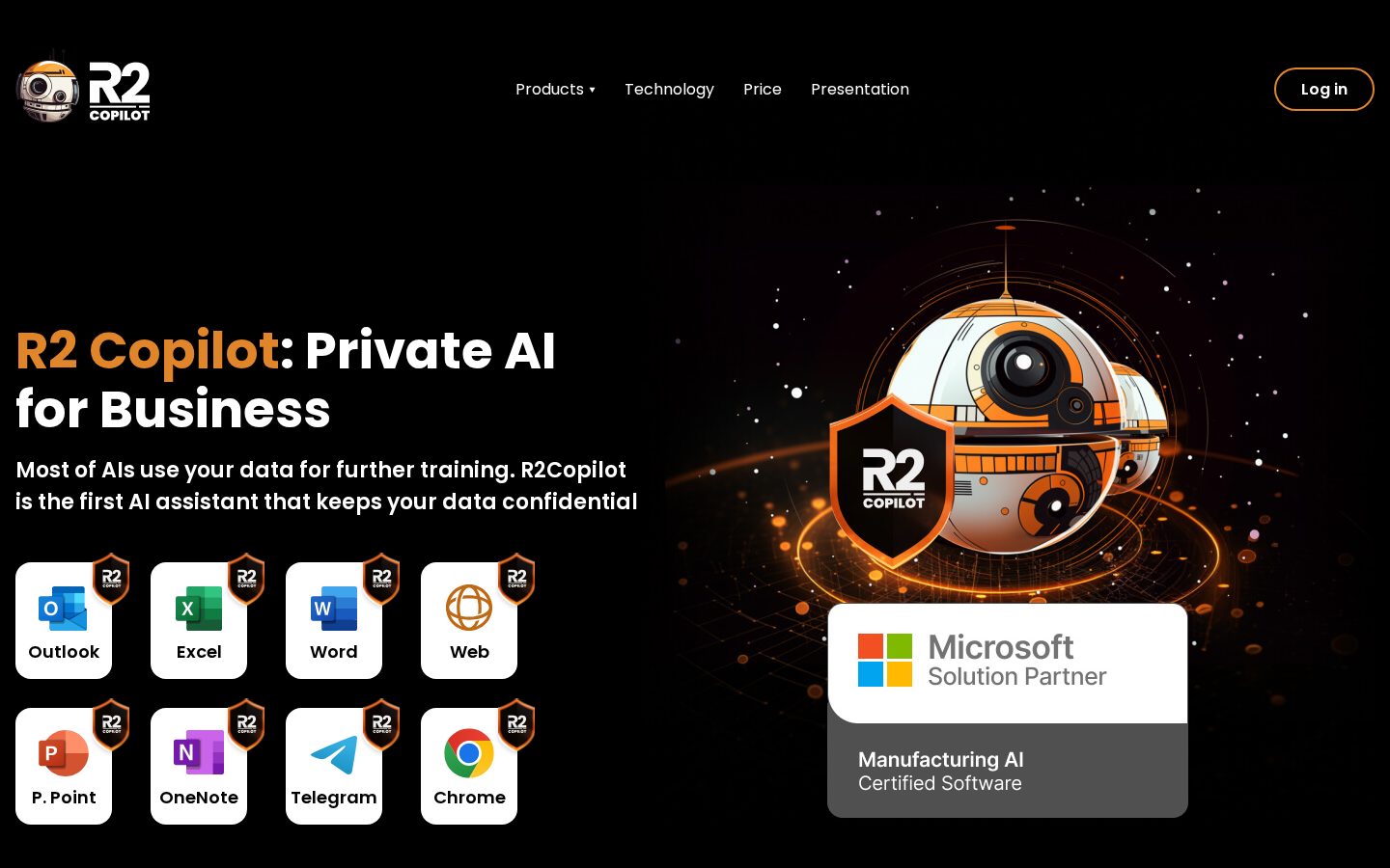 R2 Copilot Homepage
