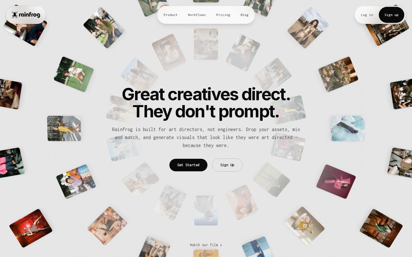Rainfrog Homepage