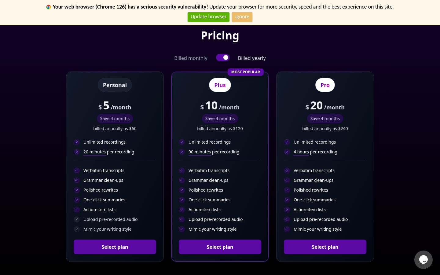 Ramble Fix Pricing