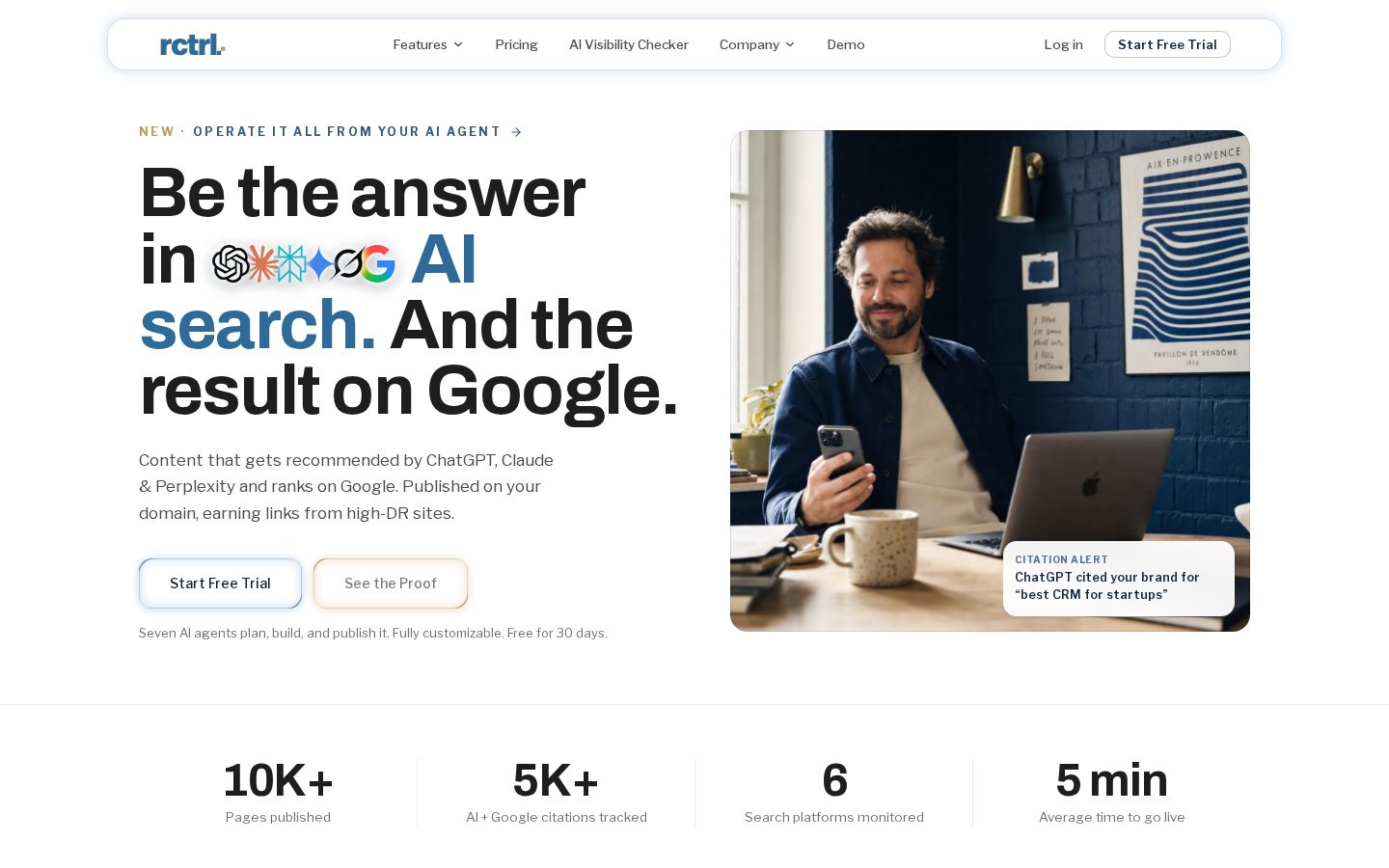 RankControl Homepage