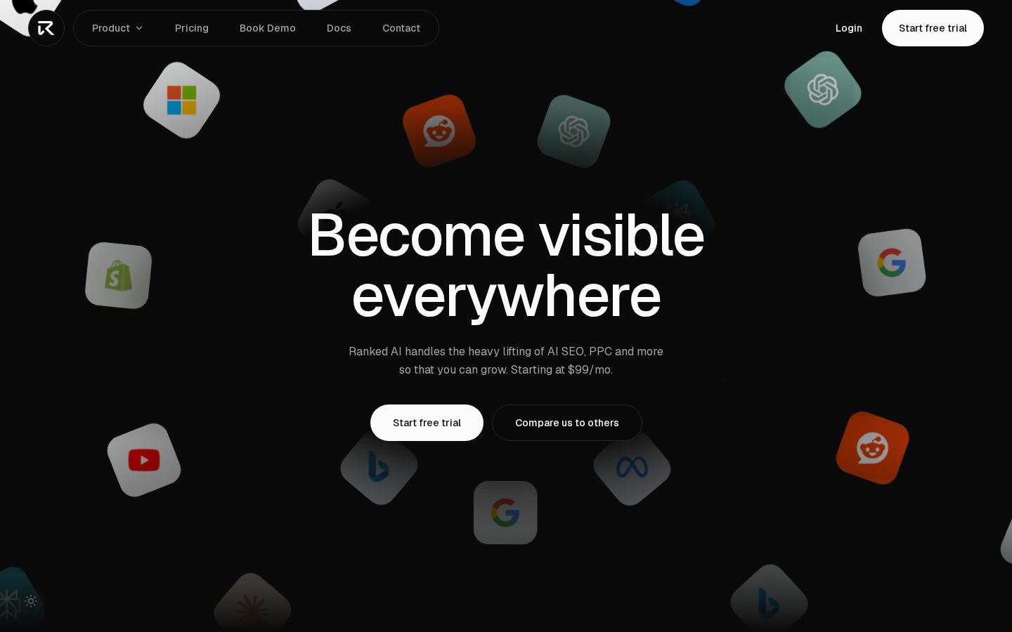 Ranked Homepage