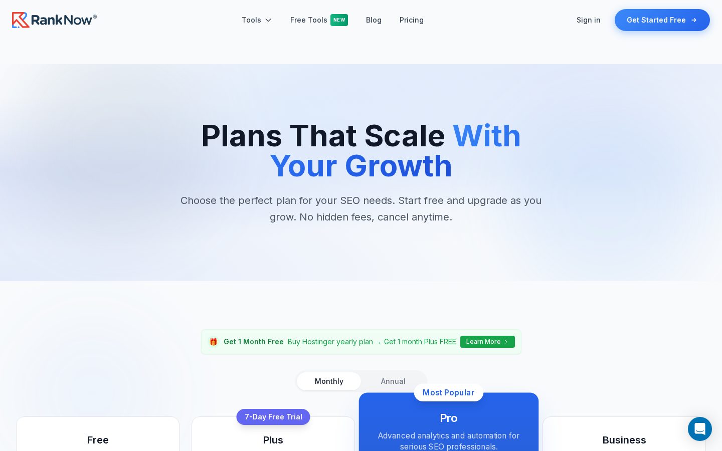 RankNow.ai Pricing