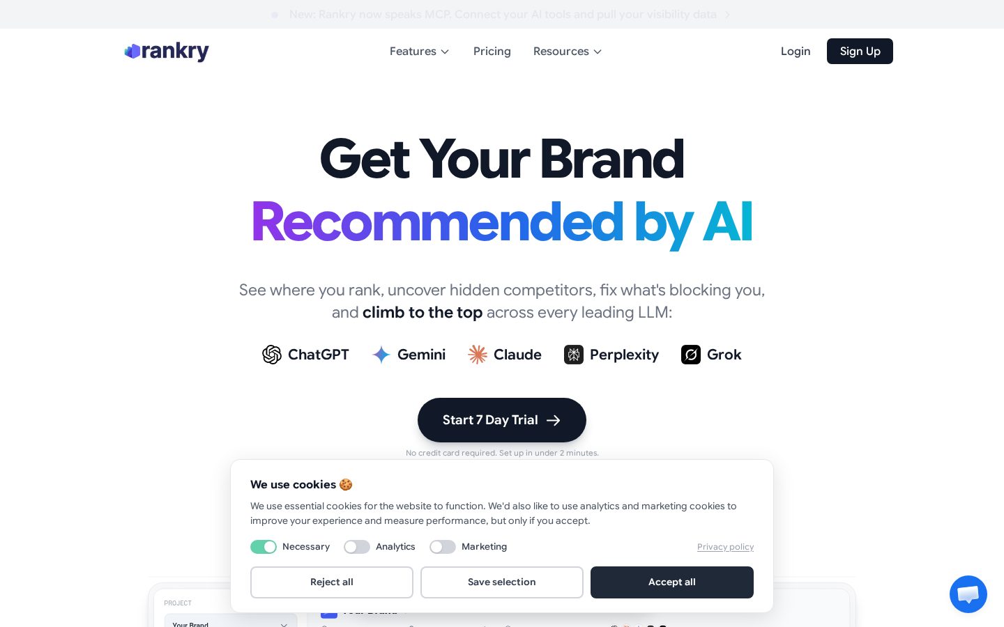 Rankry Homepage