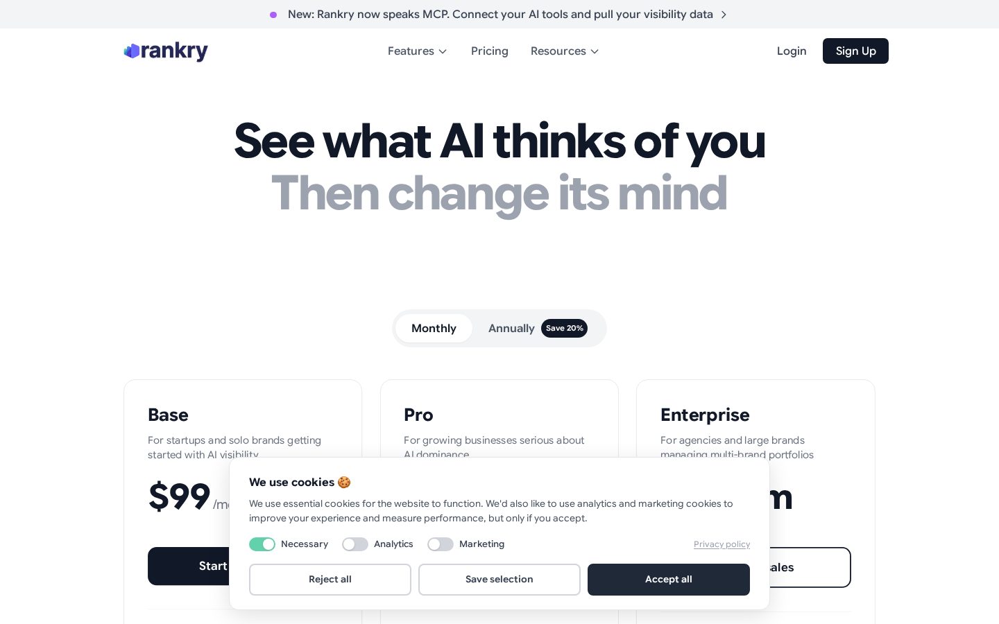 Rankry Pricing