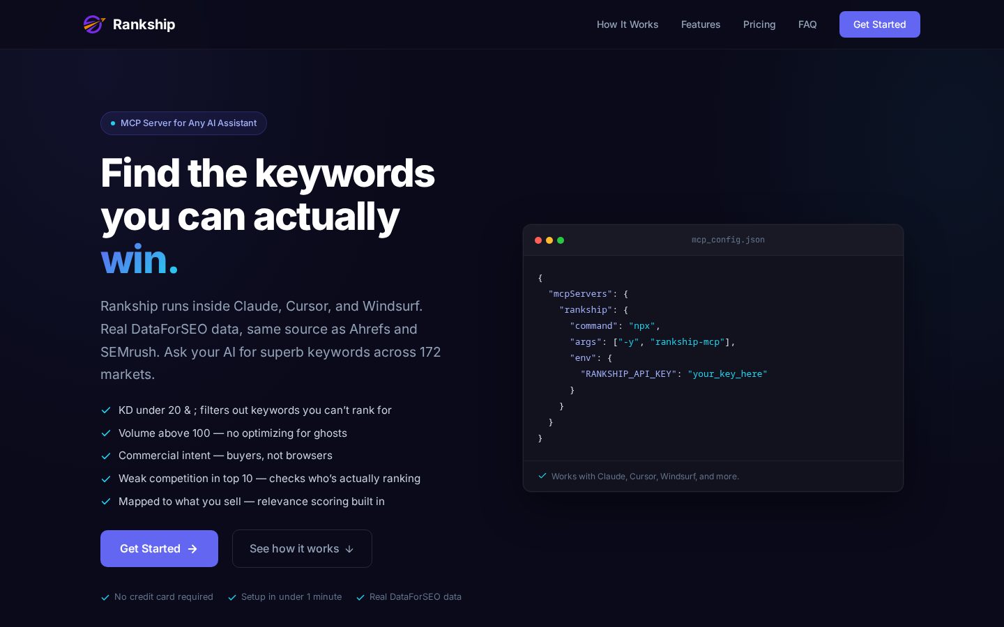 Rankship Homepage