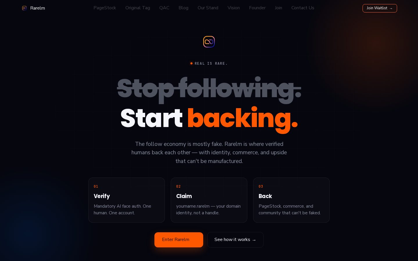 Rarelm Homepage