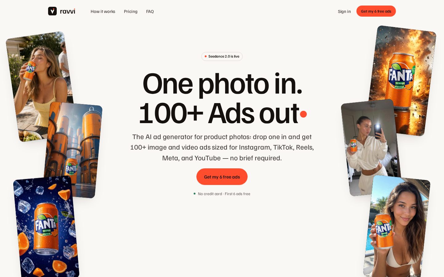 Ravvi Homepage