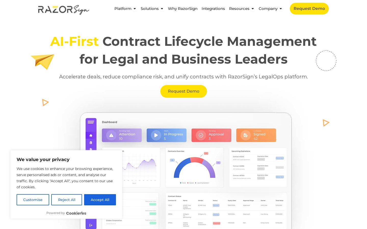 RazorSign Homepage