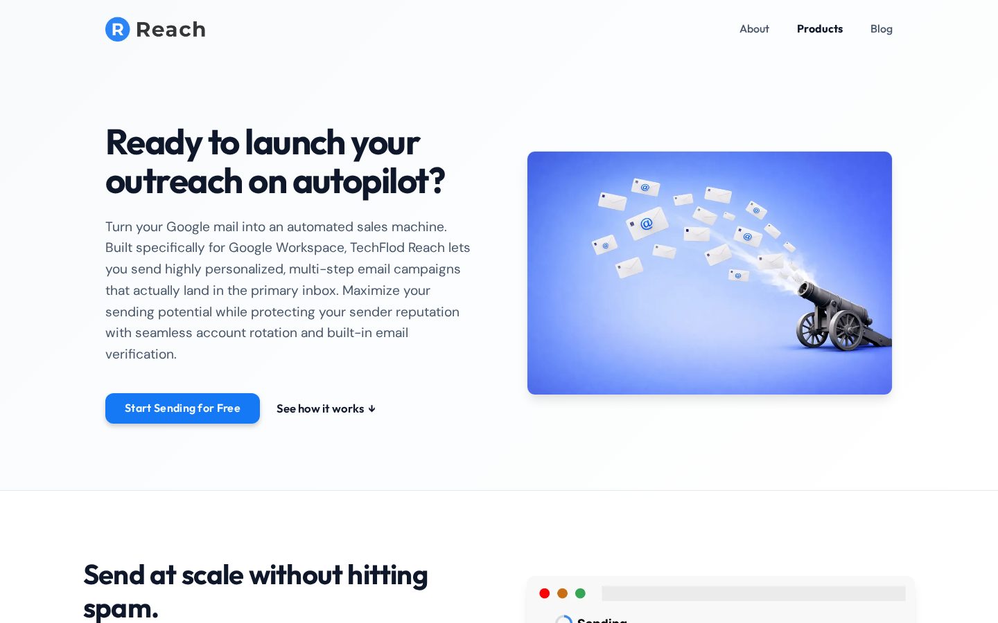 Reach Homepage