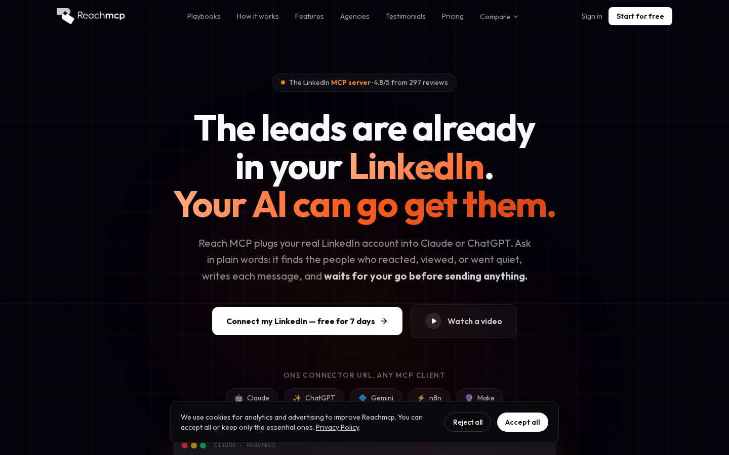 Reach MCP Homepage