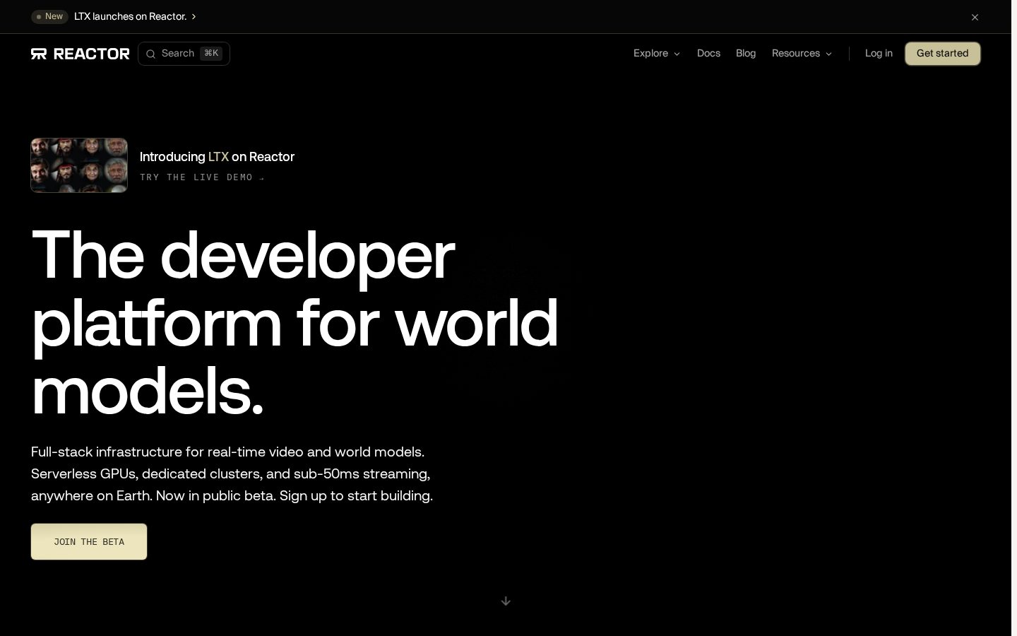 Reactor Homepage