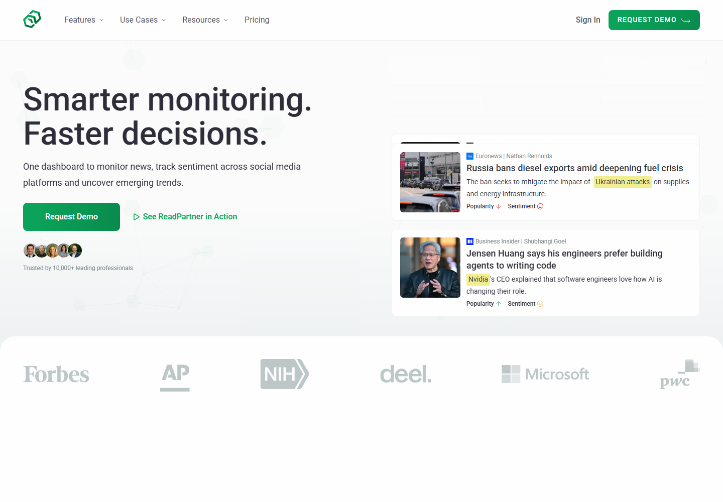 ReadPartner homepage