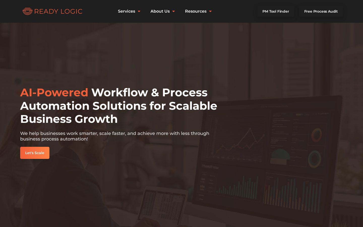 Ready Logic Homepage