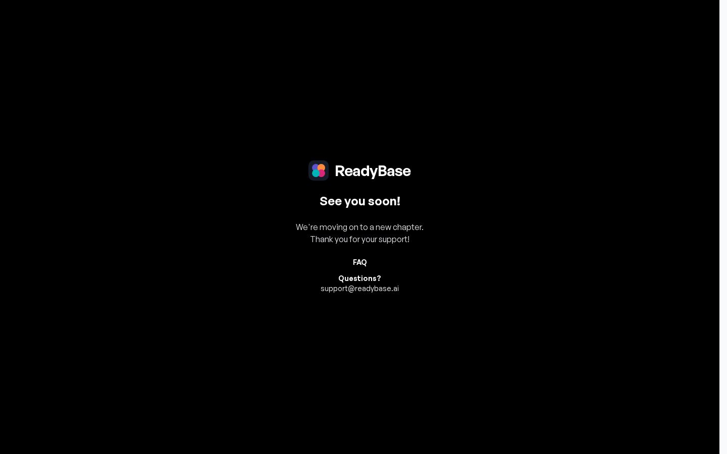 ReadyBase Homepage