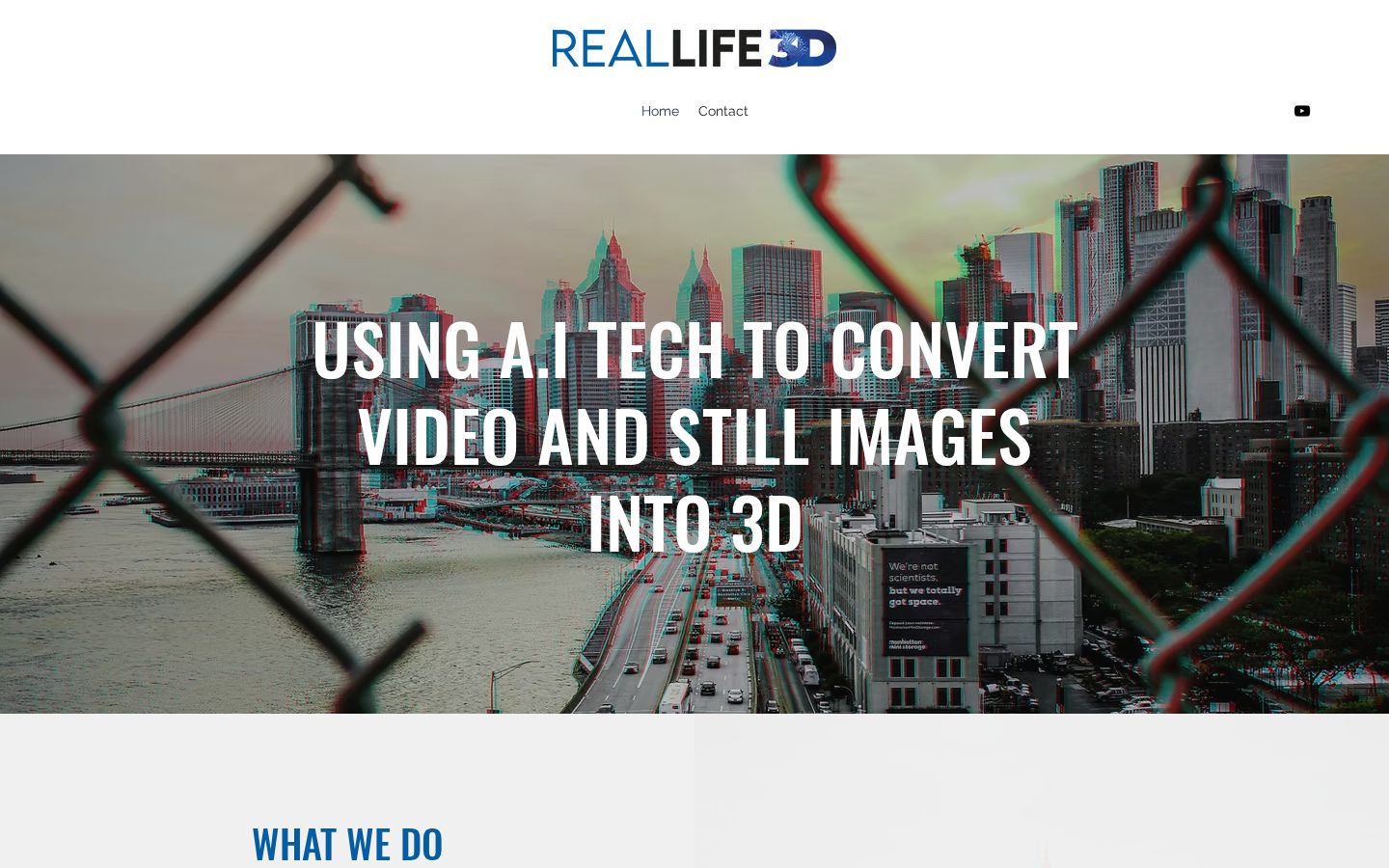 Real Life 3D Homepage