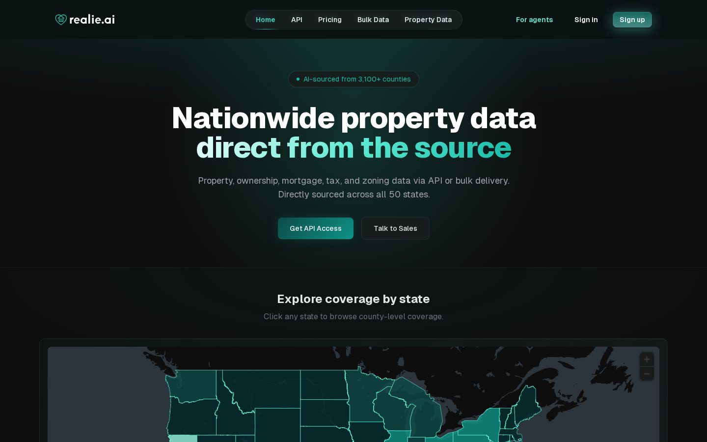 Realie Homepage