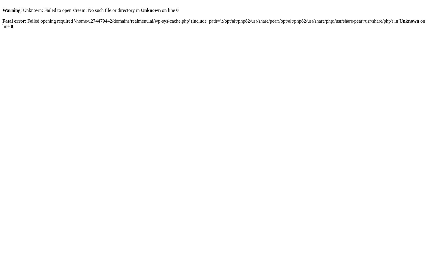 RealMenu.ai Homepage