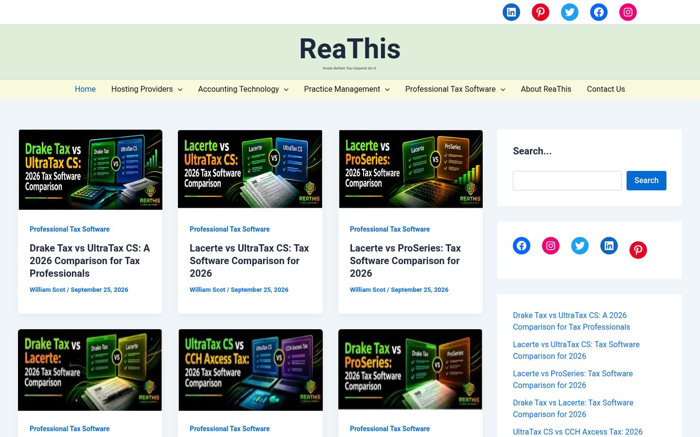ReaThis Homepage