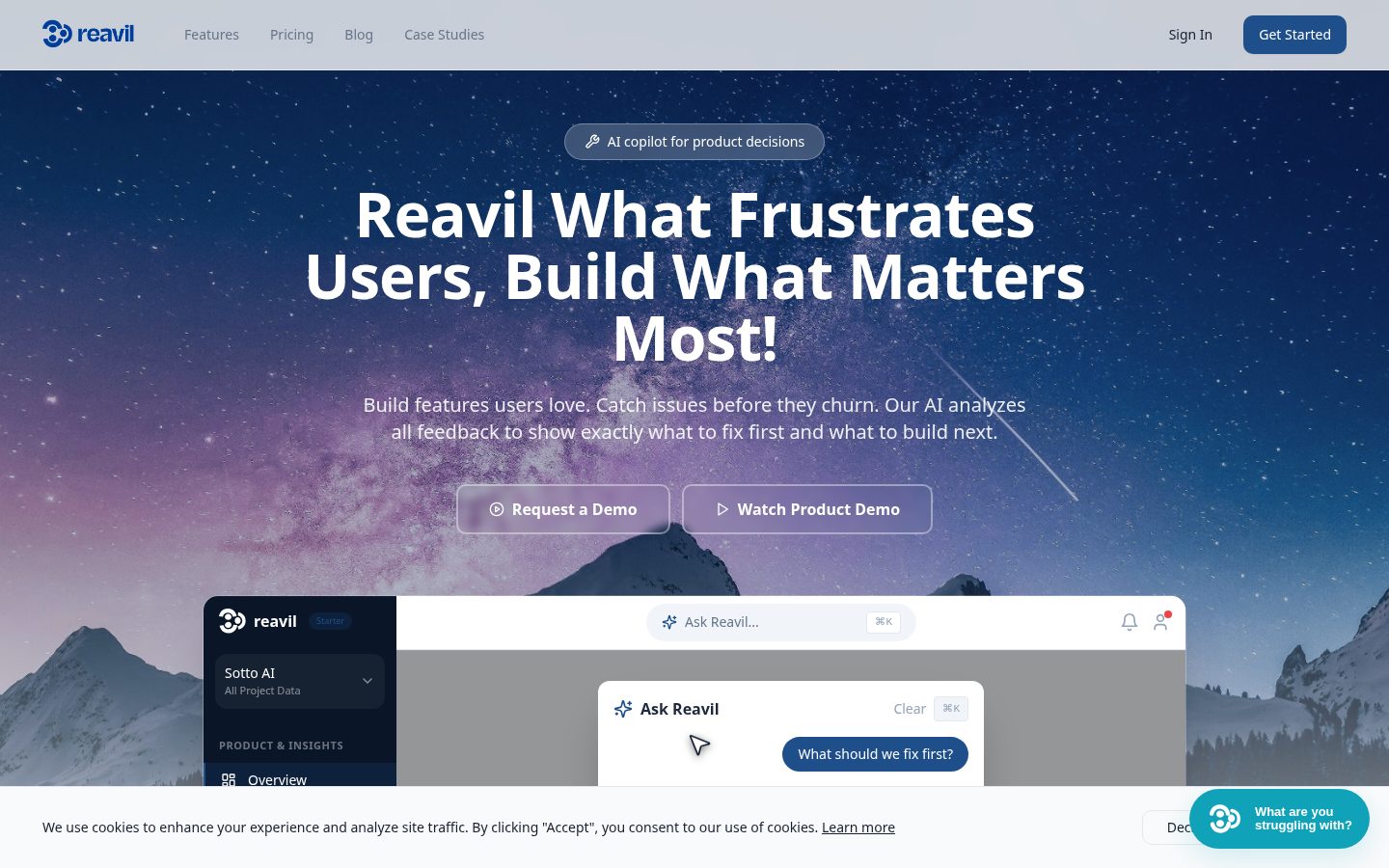 Reavil Homepage