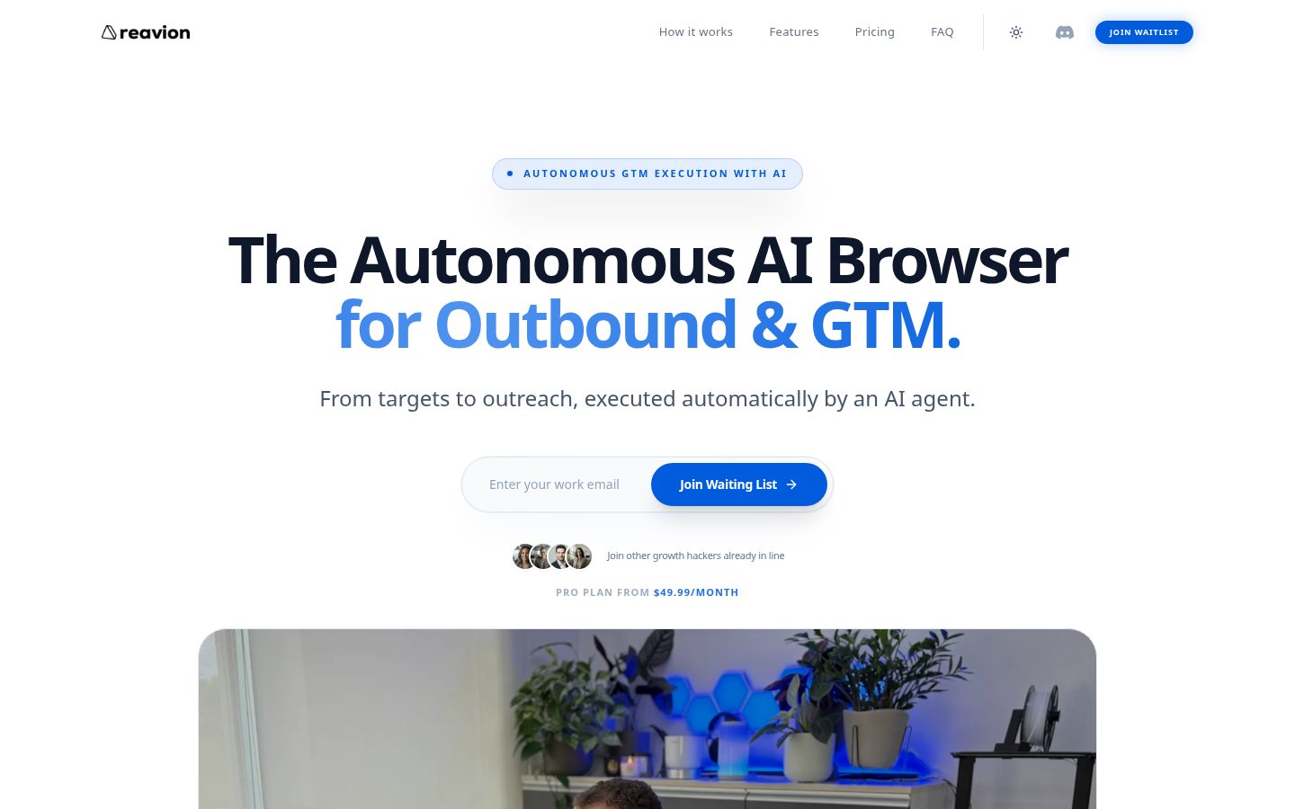 Reavion Homepage