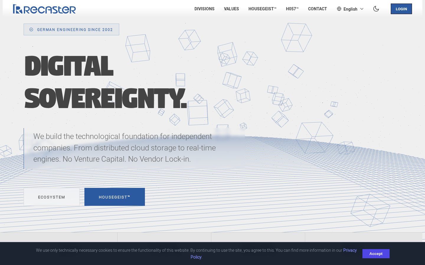Recaster Homepage