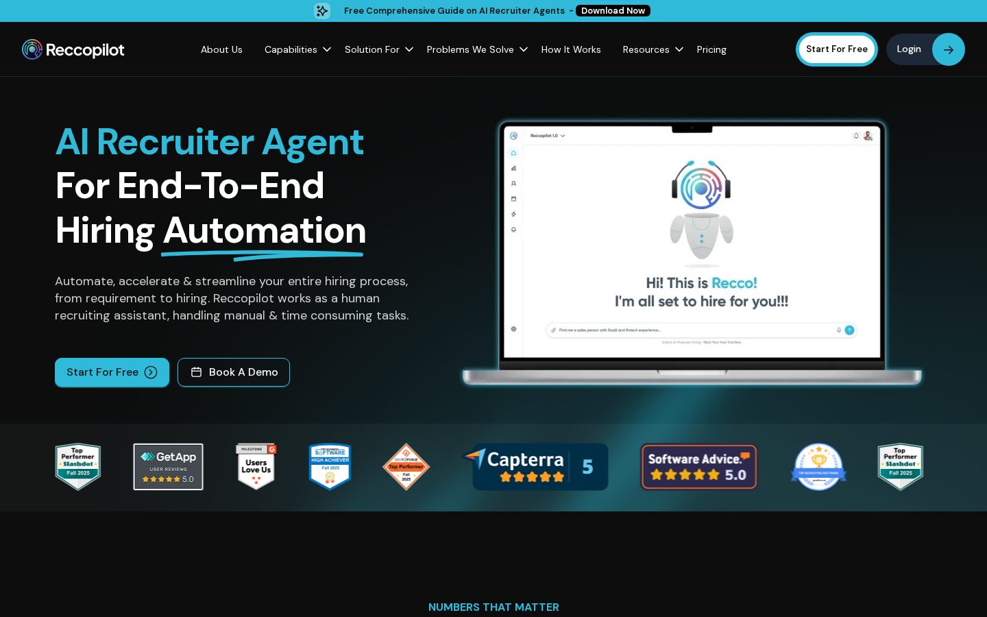 Reccopilot Homepage