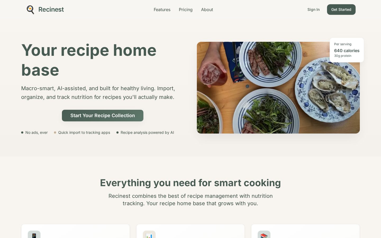 Recinest Homepage