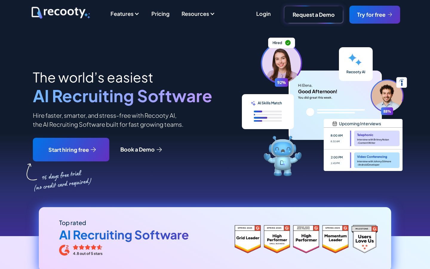 Recooty Homepage