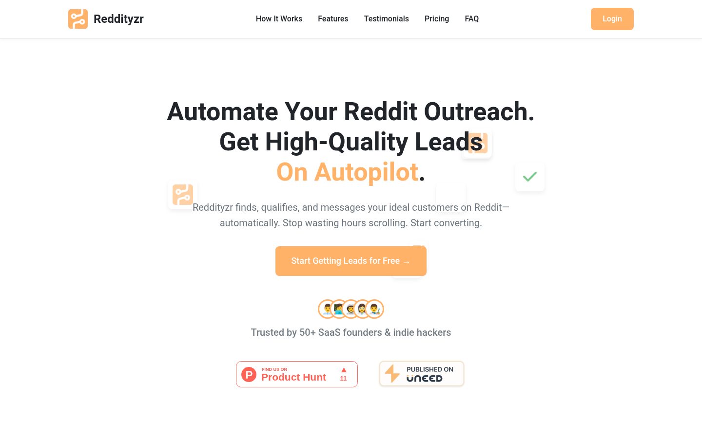 Reddityzr Homepage