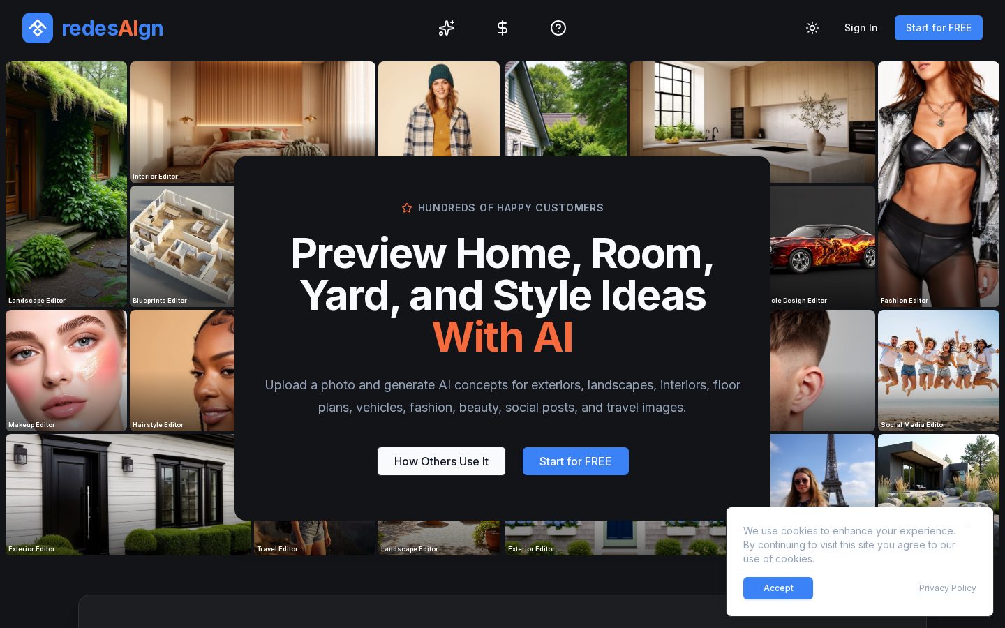 redesAIgn Homepage