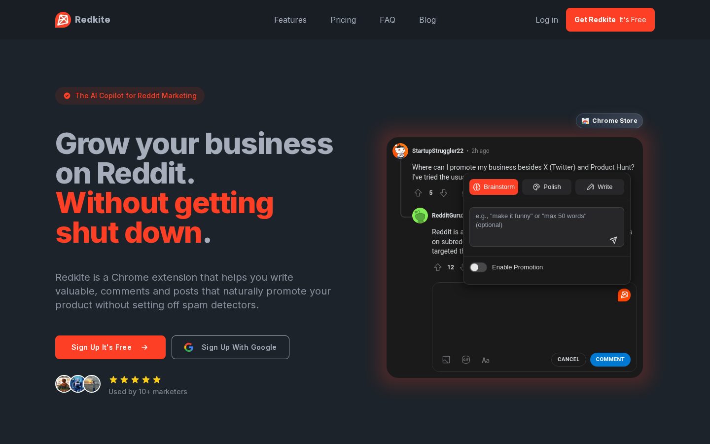 Redkite Homepage
