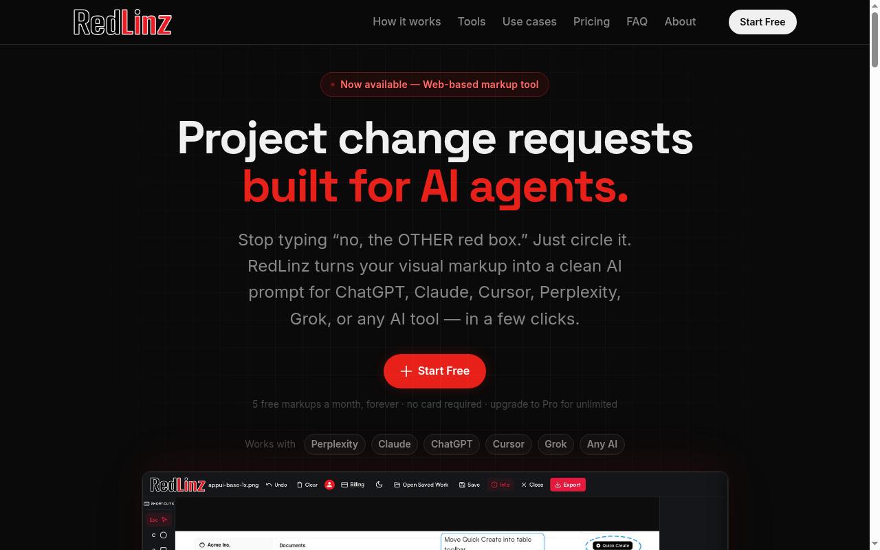 RedLinz Homepage