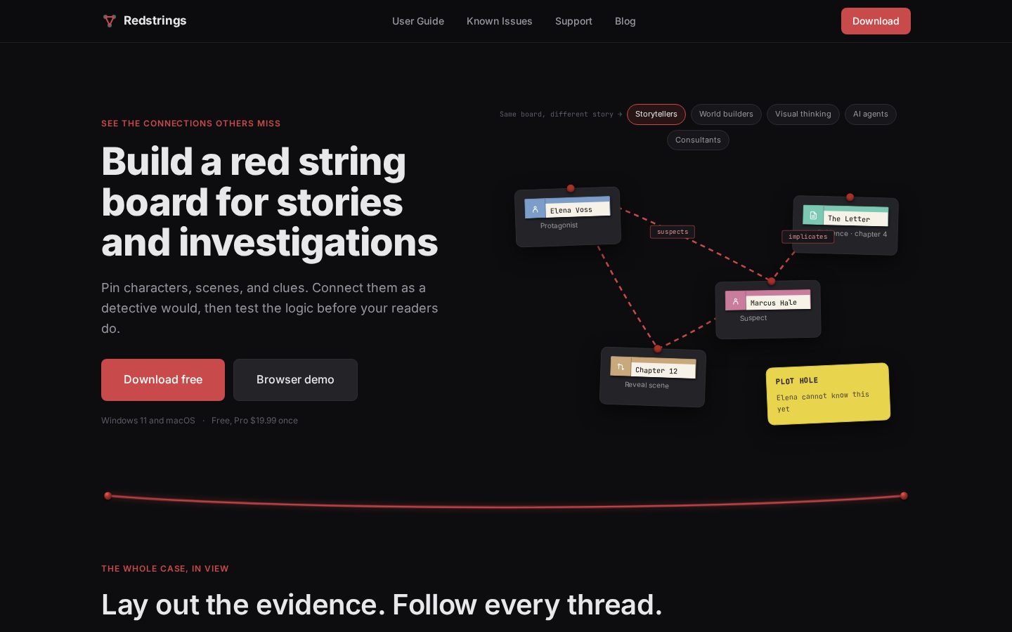 Redstrings Homepage