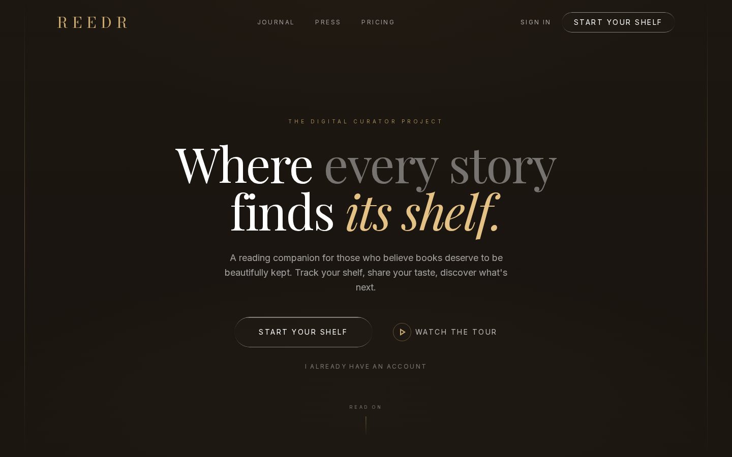 reedr Homepage