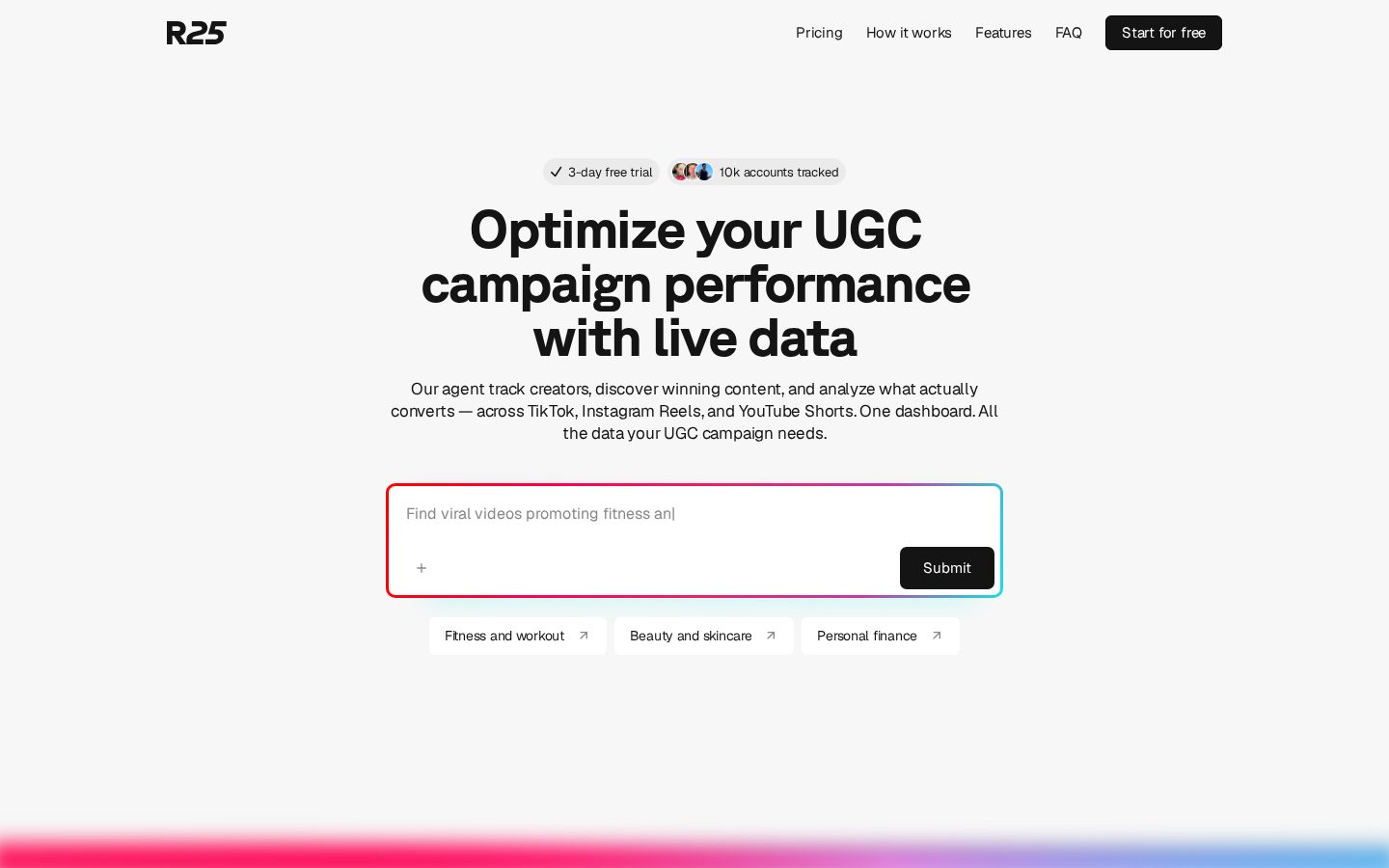 reel25 Homepage