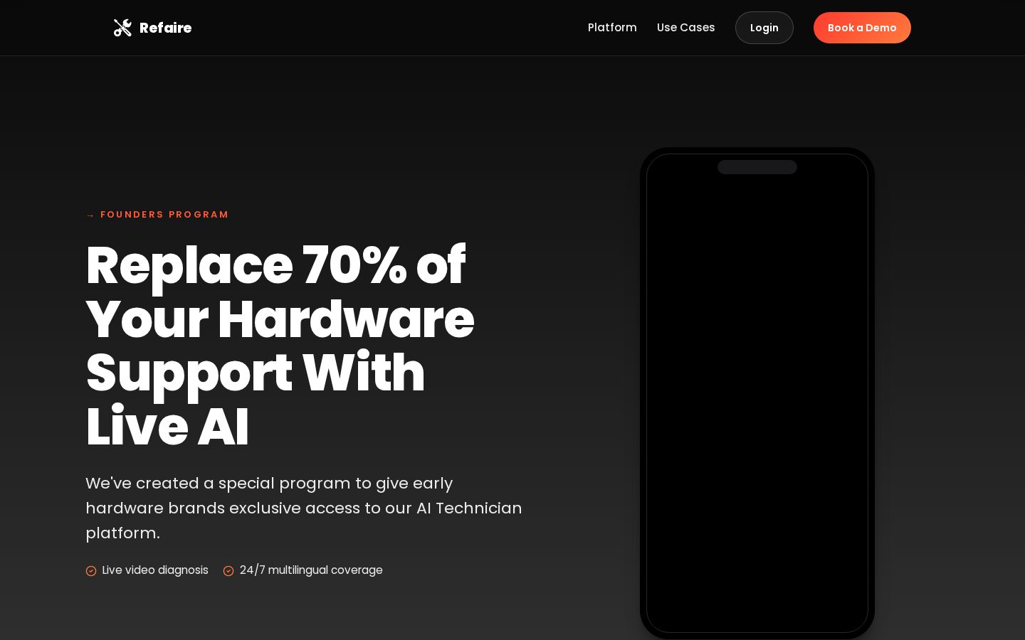 Refaire Homepage