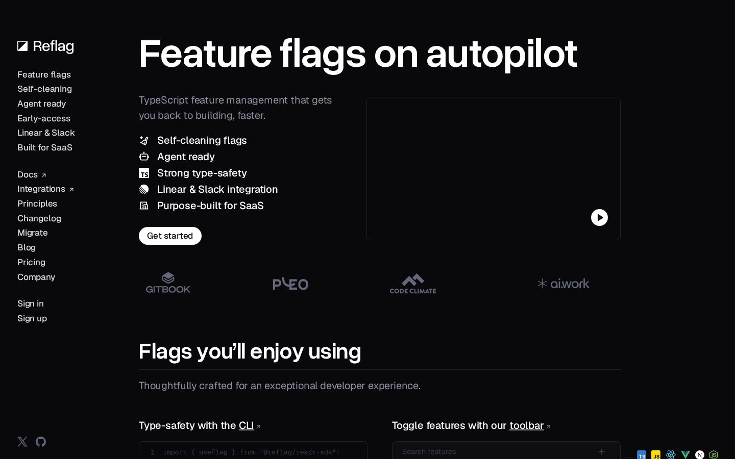 Reflag Homepage