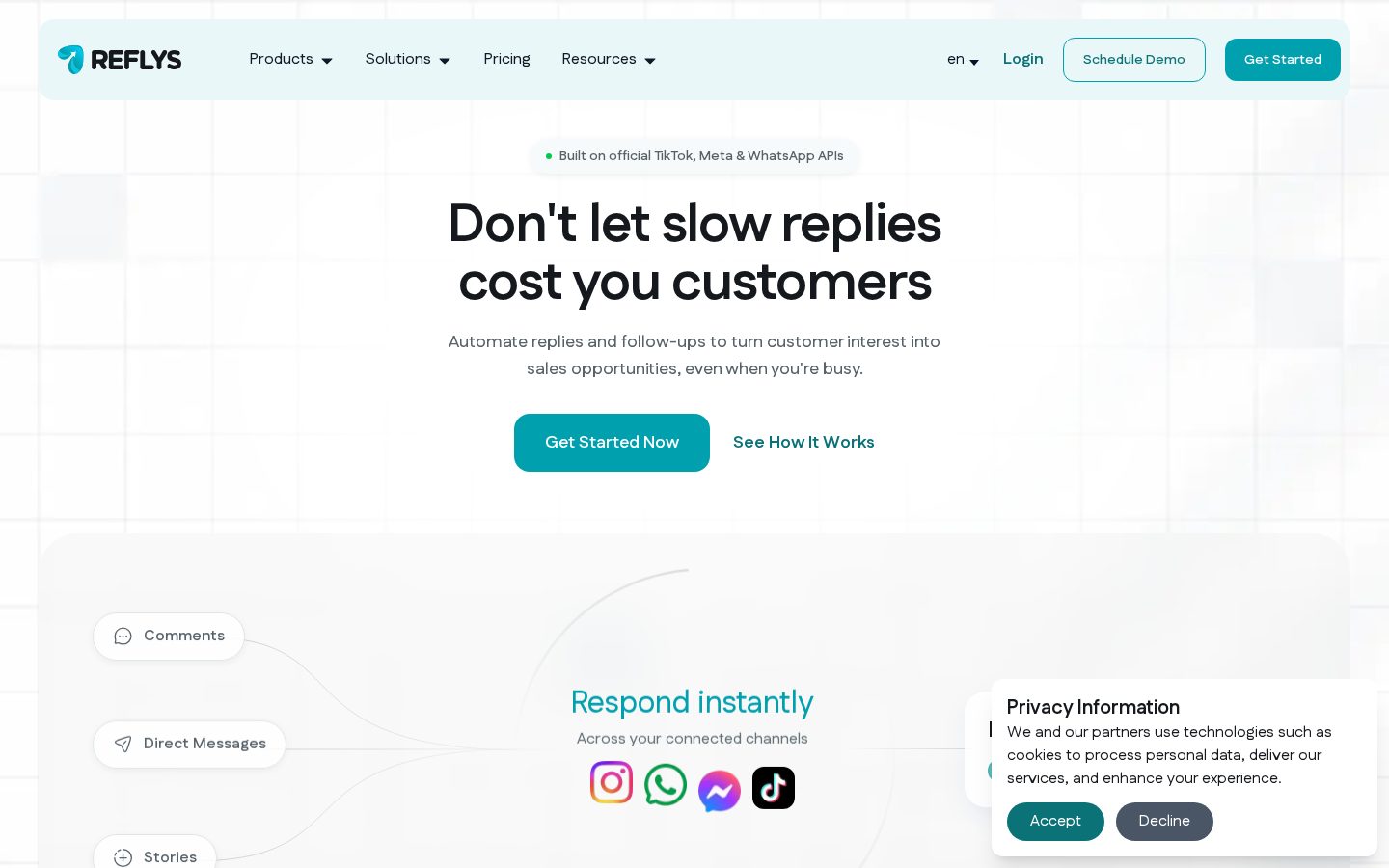 Reflys Homepage