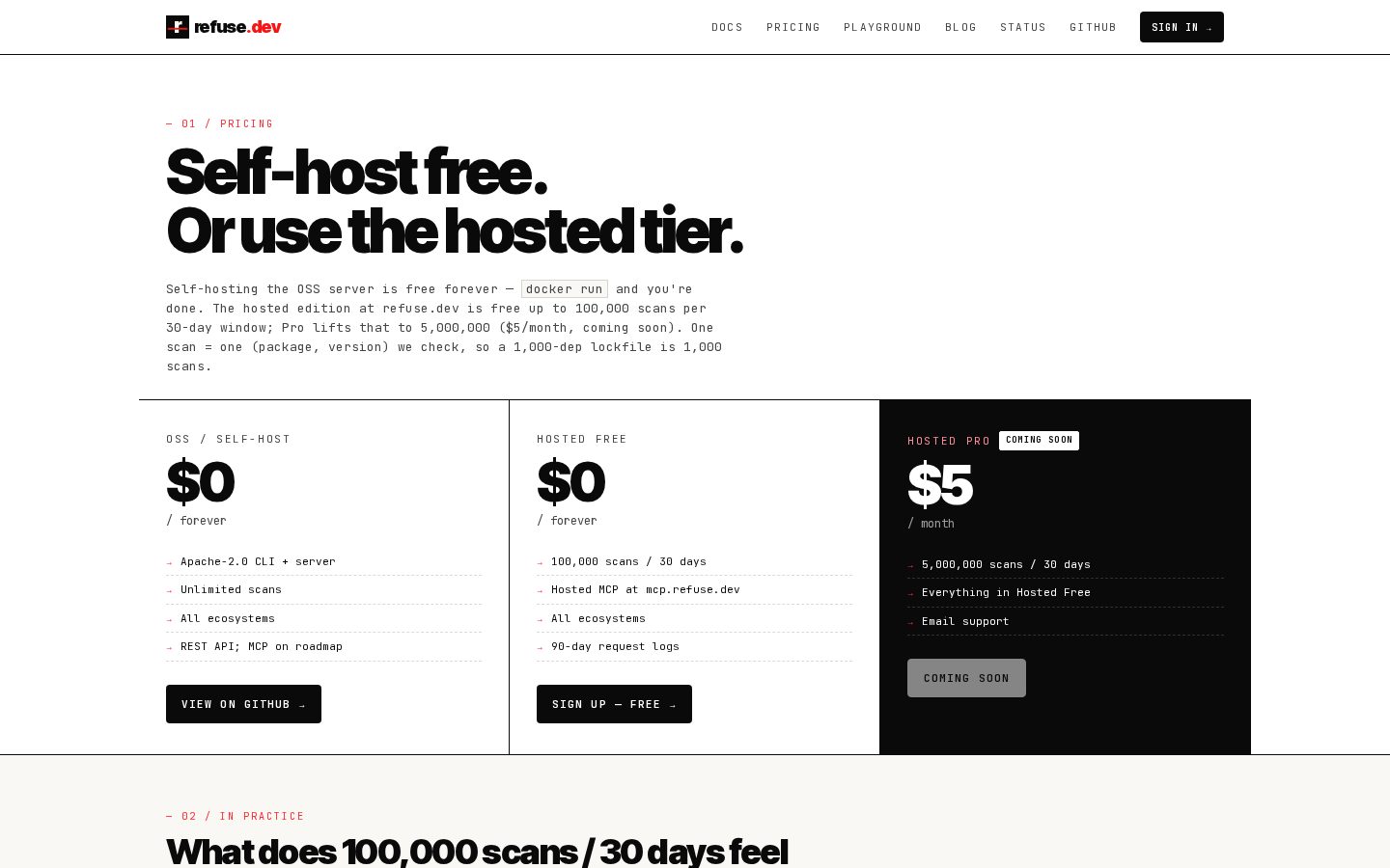 Refuse Pricing