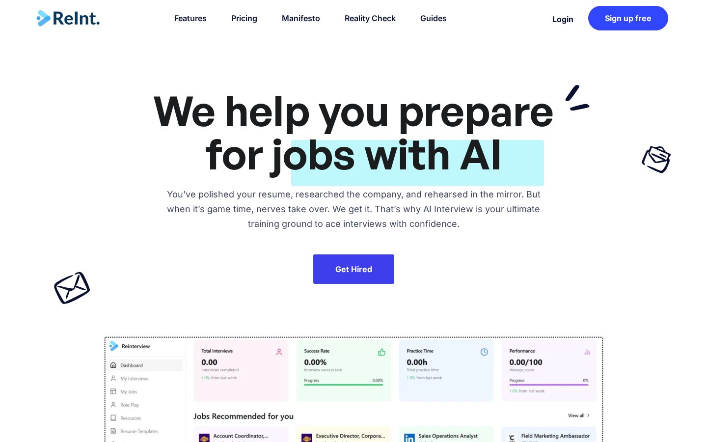 ReInterview Homepage