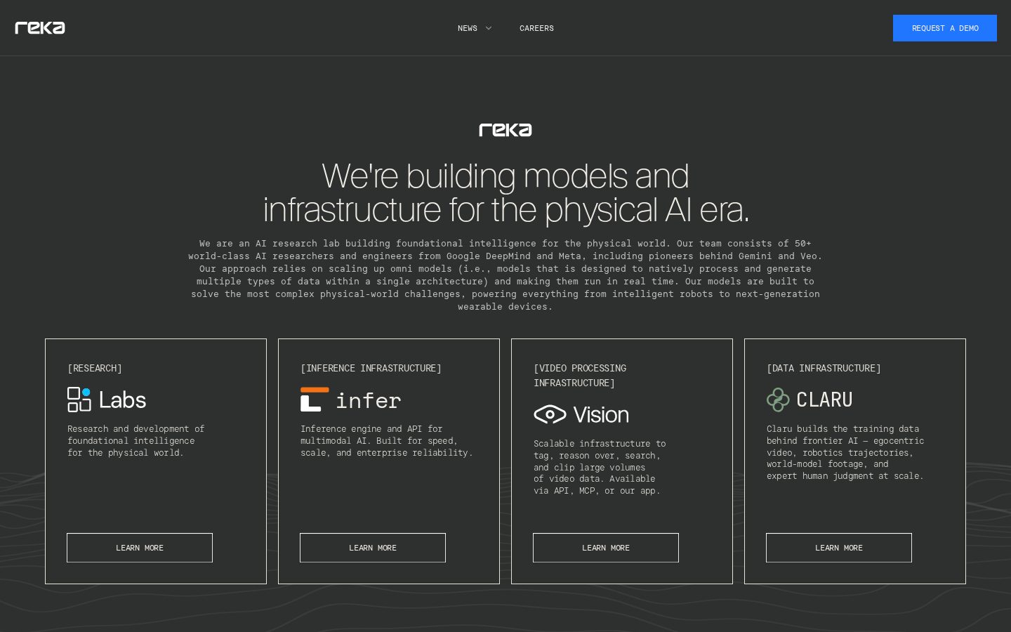 Reka Edge Homepage
