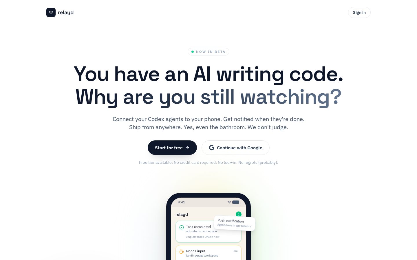 relayd Homepage