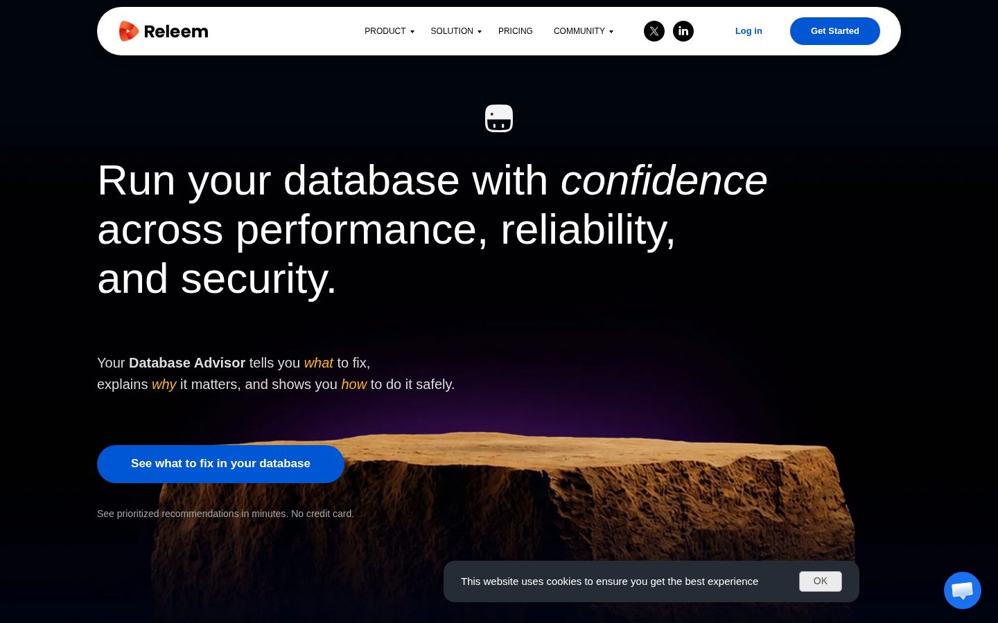 Releem Homepage