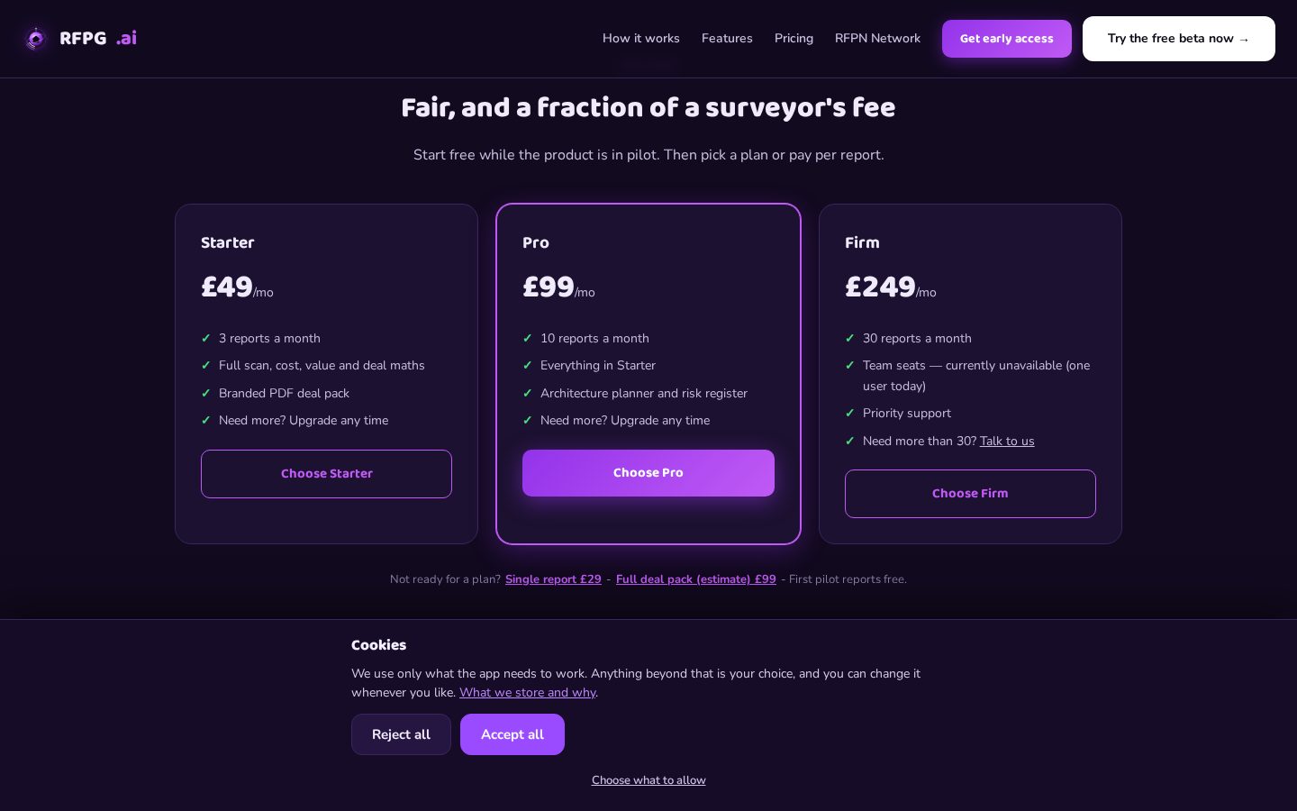 Reley Fast Property Guru Pricing